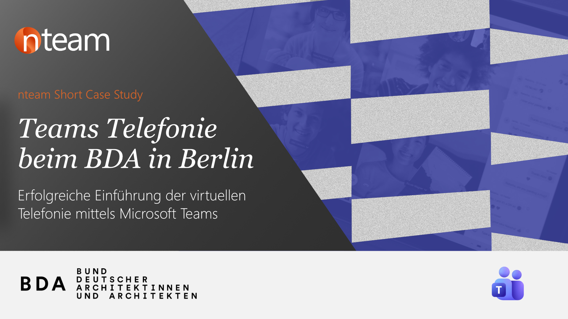 Microsoft Teams Einführung beim BDA